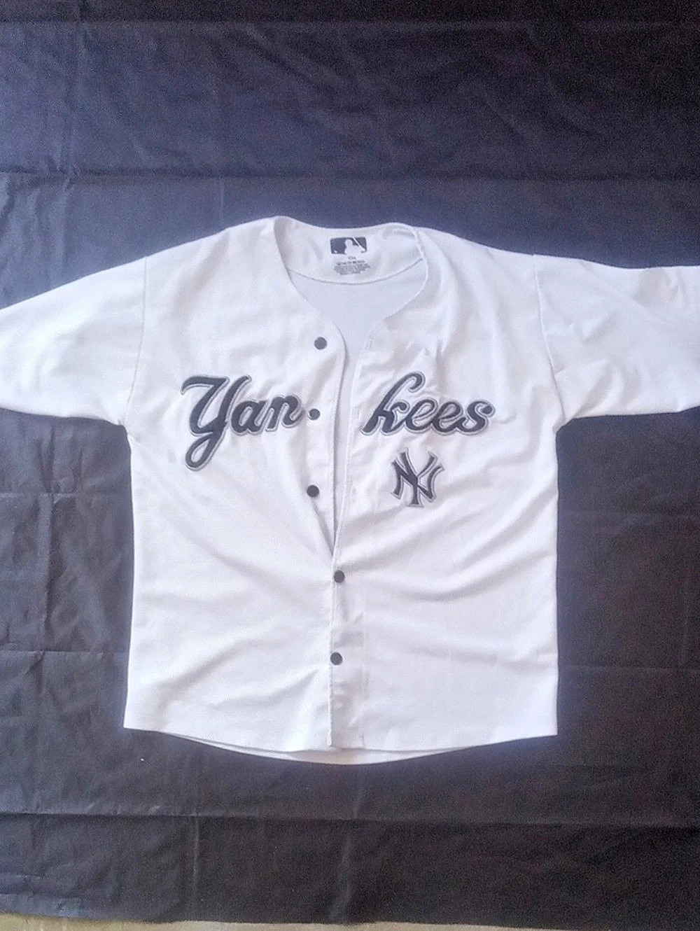 New York Yankees Baseball Jersey White Like New